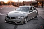 BMW M3 Sedan on Vossen Wheels (LC-106T) 2017 года
